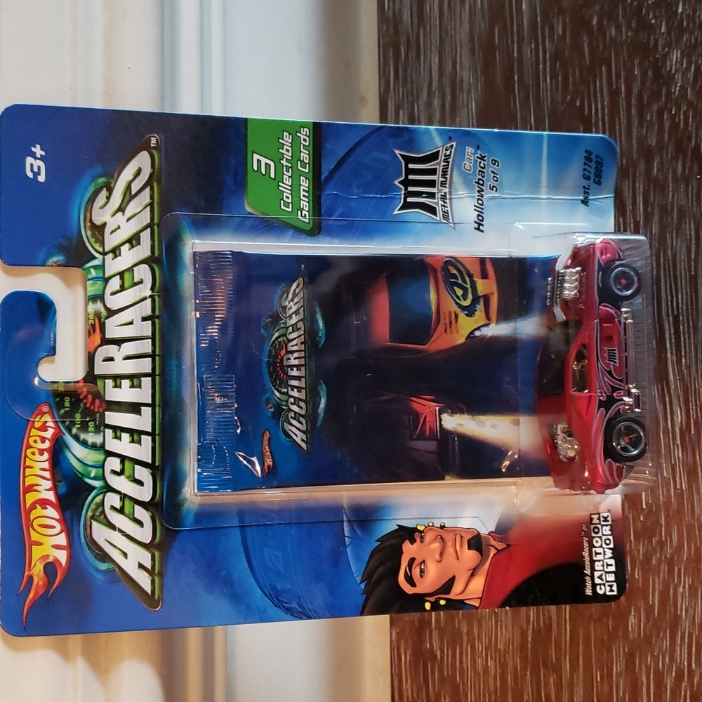 💖HP💖Rare Sealed! Hot Wheels Acceleracers Metal Maniacs Hollowback#5 of 9 G8097